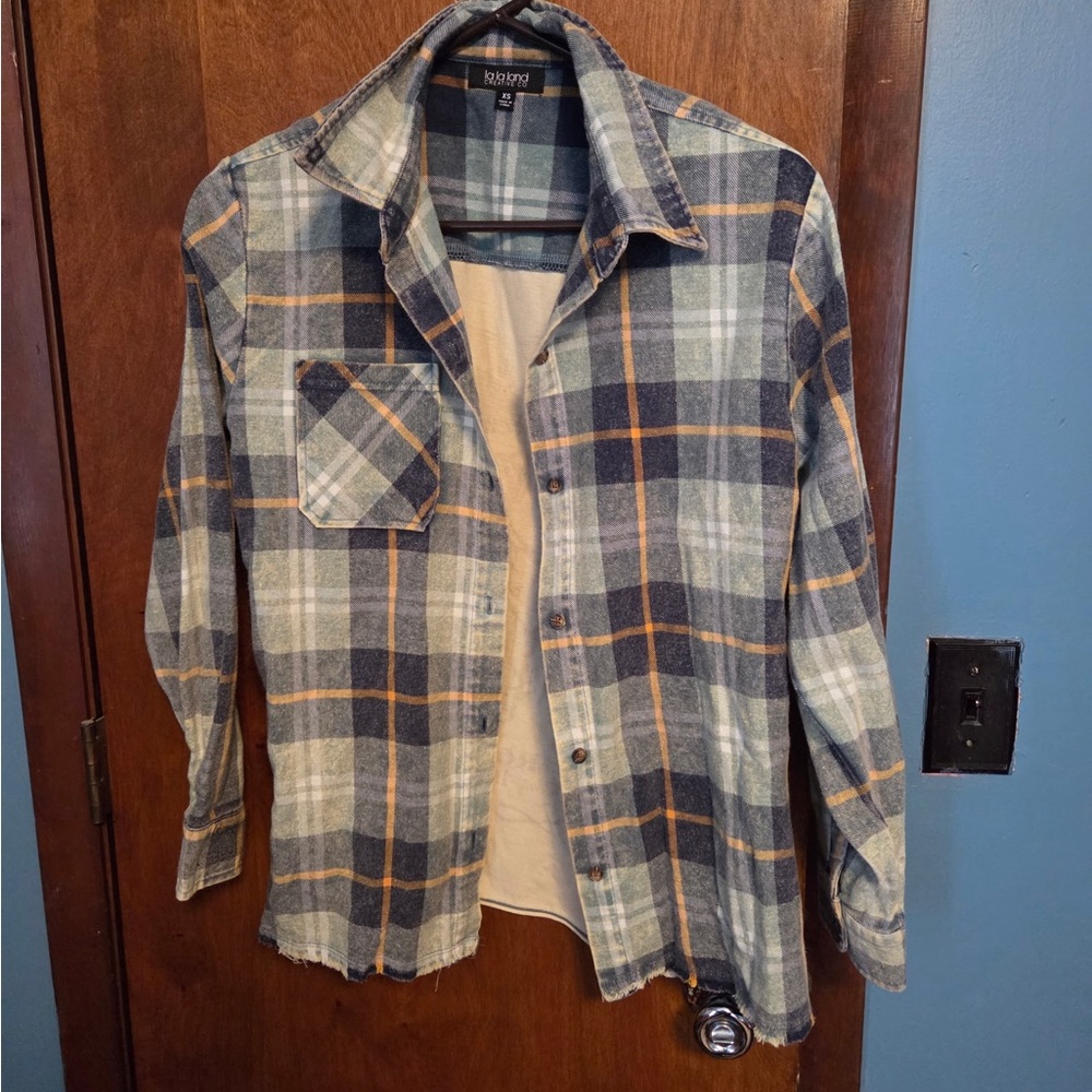 Blue Plaid Woman’s Jacket